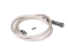 T&S BRASS 5HSE84 HOSE  84 FLEX STAINLESS STEEL  BLACK HAN
