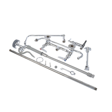 T&S BRASS B-0131-ADF14-B PRE-RINSE: 8 WALL MOUNT  B-0107  14 ADD-