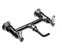T&S BRASS B-0320-LN DOUBLE PANTRY SWIVEL/RIGID BASE FAUCET