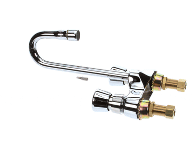 T&S BRASS B-0834 METERING FCT  DECK MT  4 CENTERS  SWIVEL