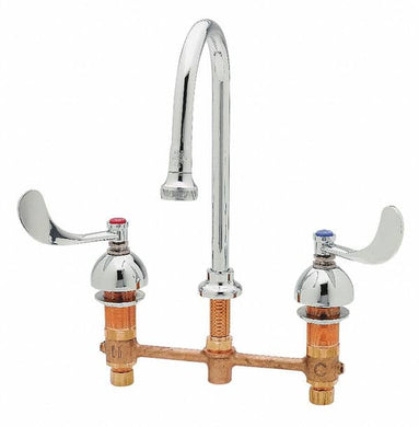 T&S BRASS B-2865-04 MEDICAL FAUCET  DECK MOUNT  8 CENTERS  R