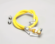 T&S BRASS HG-4C-60S GAS HOSE W/ QUICK-DISCONNECT  1/2 NPT  6