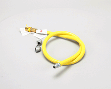 T&S BRASS HG-4C-60 GAS HOSE W/QUICK DISCONNECT  1/2 NPT  60