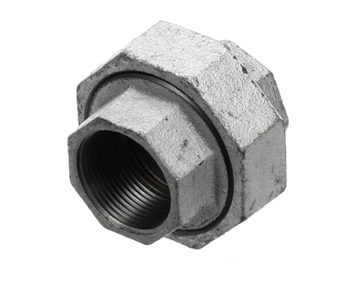 VOGT ICE MACHINES 12A2449M08 NUT  UNION  GALVANIZED  1 1/4