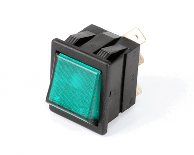 WILBUR CURTIS WC-122 SWITCH BREW (GREEN) 120V NEON