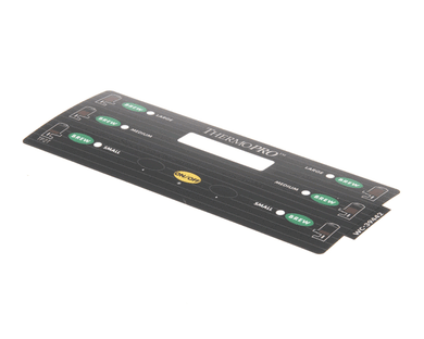 WILBUR CURTIS WC-39442 LABEL UCM OVERLAY TP2T TWIN 3-