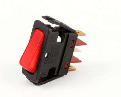 WILBUR CURTIS WC-165 SWITCH  WARMER (RED) 120V NEON