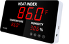 Tech Instrumentation HIX1800 Big Digit Heat Index Monitor with Alarm