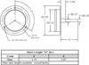 Tech Instrumentation MJB20146-31-2 Refrigeration Thermometer