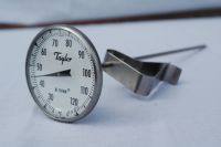 T-6212 2" Dial Stem Thermometer with Clamp
