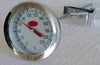 Tech Instrumentation T220-2-8-TI 2" Dial Bi-Metal Stem Thermometer w/ Vessel Clamp