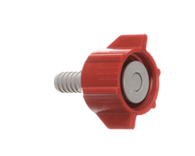 LANCER 82-0291/02 BIB CONNECTOR,PLASTIC,3/8,RED