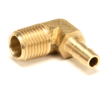 ACCUTEMP AT0P-2628-1 BRASS ELBOW  1/4 HOSE BARB X 1/4 MALE NP