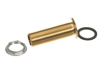 ALTO SHAAM DR-37785 DRAIN BRASS W/FL LCKNUT 1IN