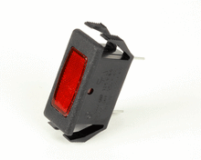 ALTO SHAAM LI-3493 LIGHT INDICATOR RED RECT 125V