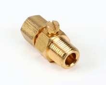 AMERICAN RANGE A29302 VALVE GAS PILOT STRAIGHT BRASS