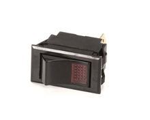 ANETS 60046201 SWITCH ROCKER SPST (1-0) 125V RED LT