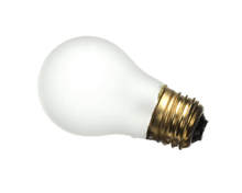 APW WYOTT 1505825 BULB  LIGHT  25W 130V  COATED