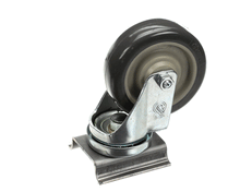 APW WYOTT 20272900 ASSEMBLY CASTER 4 SOFT SWIVEL