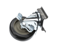 APW WYOTT 20273000 ASSEMBLY CASTER 4 SOFT SWIVEL BRK
