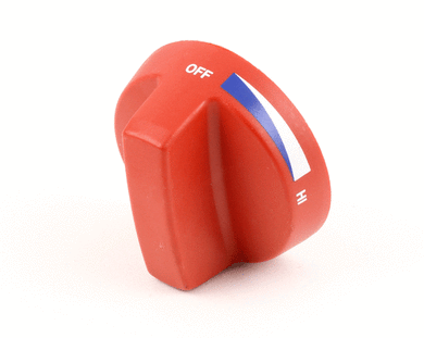 APW WYOTT AS-315411 KNOB  RED RANGE WITH OFF HIGH