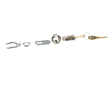 BEVERAGE AIR 25-0412-01 LOCK ASSEMBLY (RH ACTION) LH DOOR