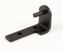 BEVERAGE AIR 401-247A-02 HINGE BRACKET TOP LH BLACK MT/UR