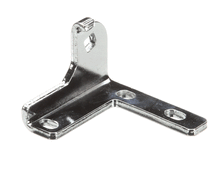 BEVERAGE AIR 401-842D-03 HINGE BRACKET- BOT LH CHROME LVR