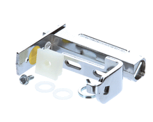 BEVERAGE AIR 40B34S023B-01 HINGE ASSEMBLY LH BTM CHROME