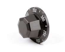 BKI K0030 KNOB  THERMOSTAT BLK 400DEG