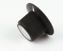 BKI K0049 KNOB  6MM D SHAFT W/INDICATOR