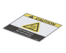 BKI N0162 DECAL  CAUTION HOT SURFACES
