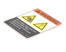 BKI N0164 DECAL  HOT STEAM SAFETY VALVE