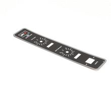 BKI N0476 DECAL  CONTROL PANEL  SM