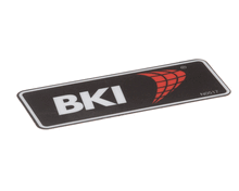 BKI N0517 DECAL  BKI LOGO  ADHESIVE BACK