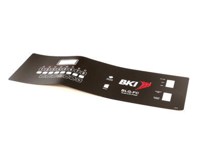BKI N0705 DECAL  CONTROL PANEL  BLG-FC  BOIL OUT