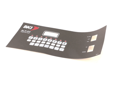 BKI N0711 DECAL  CONTROL PANEL  ALF-FC  BOIL OUT