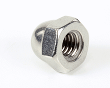 BKI NUT128 NUT  5/16-18 SS 18-8 CAP