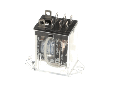 BKI R0197 RELAY  DPDT  110/120V FLANGED