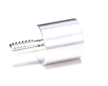 BKI SP0012 SPACER ALUMINUM .500 X .201 X .50
