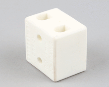 BKI TB0059 TERMINAL BLOCK  2 POLE CERAMIC