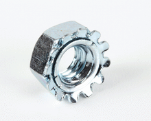 BKI WSH248 WASHERED LOCKNUT  1/4-20 ZINC