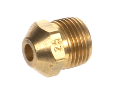 BAKERS PRIDE 2A-R3117P ORIFICE #25; NATURAL GAS; SPUD #3
