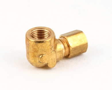 BAKERS PRIDE N3079A ADAPTER  1/8(NPT)X3/16 OD X 90