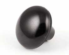 BAKERS PRIDE S1005X KNOB; PUSH-PULL 3/8-16 BLK