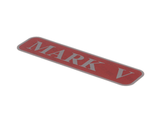 BLODGETT 17910 DECAL  MARK V
