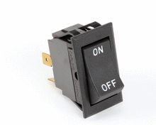 BLODGETT 30464 SWITCH  ROCKER DPST MATT BLACK