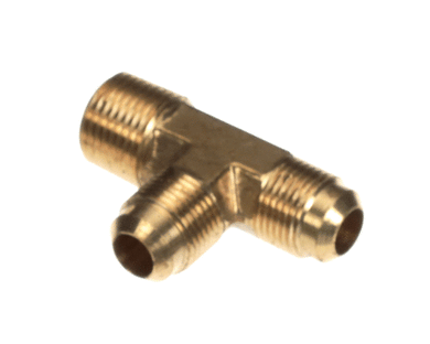 BLODGETT 50254 TEE 1/2FLARE X 1/2 NPT BRASS