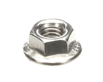 BLODGETT 60563 NUT M5 A2 W/FLANGE  SERRATED