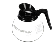 BLOOMFIELD REG10112BLK REGULAR DECANTER BLACK HANDLE